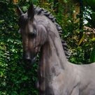 imagem do produto Escultura Cavalo em Bronze 198cm - EBZ603 Destaque para Haras e Ambientes R�sticos