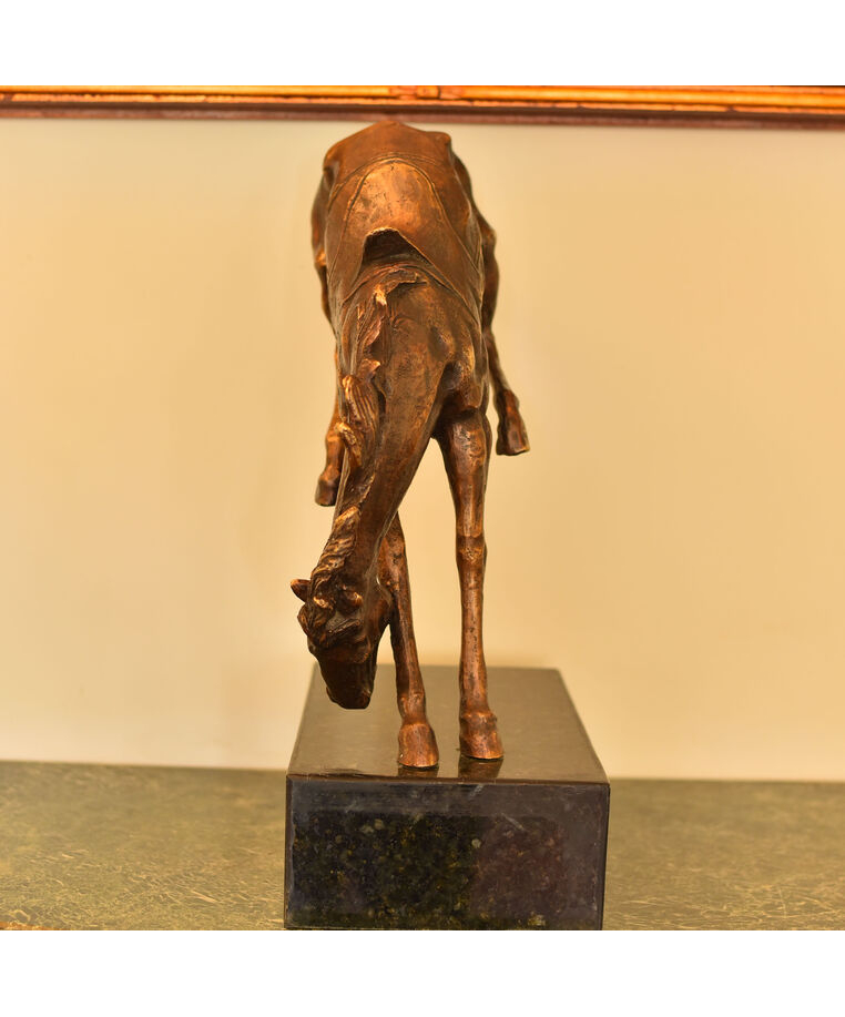 imagem do produto Escultura Cavalo em Bronze 52cm EBZ543 For�a e Eleg�ncia