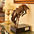 imagem do produto Escultura Cavalo em Bronze 52cm EBZ543 For�a e Eleg�ncia
