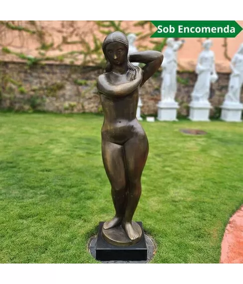imagem de Escultura Cearense de Bronze 150cm - EBZ537