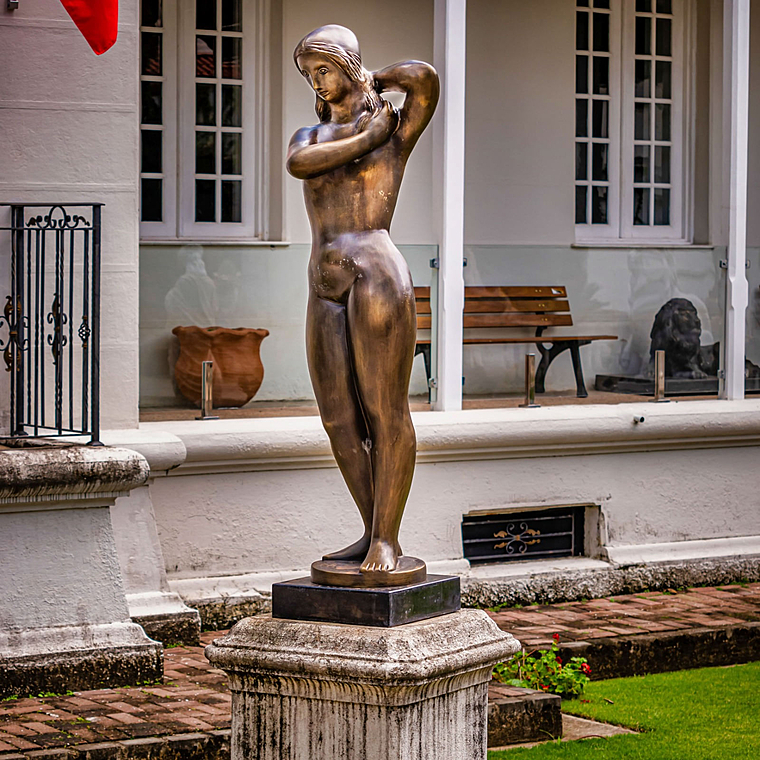 imagem do produto Escultura Cearense de Bronze 150cm - EBZ537 Arte Exclusiva