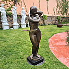 imagem do produto Escultura Cearense de Bronze 150cm - EBZ537 Arte Exclusiva
