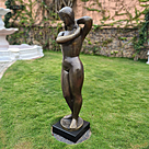imagem do produto Escultura Cearense de Bronze 150cm - EBZ537 Arte Exclusiva