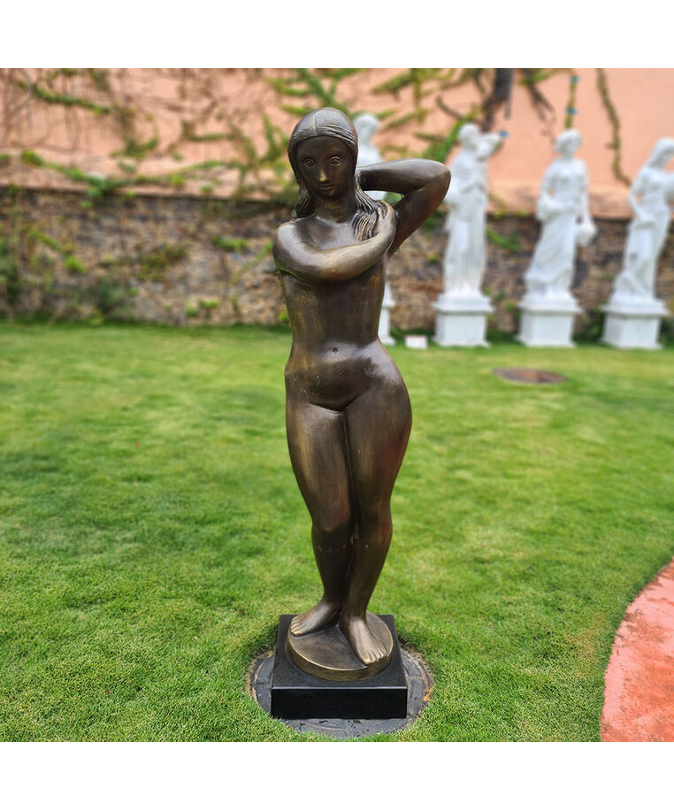 imagem do produto Escultura Cearense de Bronze 150cm - EBZ537