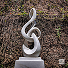 imagem do produto Escultura Contorno da Realeza M�rmore Branco 120cm - EMP734 Inspira��o Nobre e Elegante