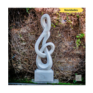 imagem do produto Escultura Contorno da Realeza M�rmore Branco 120cm - EMP734 Pe�a Elegante