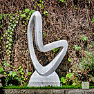imagem do produto Escultura Curva Eterna M�rmore Branco 100cm EMP744 | Arte Escult�rica By Quinta DellArte