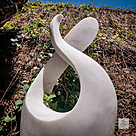 imagem do produto Escultura Curva Majestosa M�rmore Branco 120cm - EMP729 Design Sofisticado