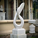 imagem do produto Escultura Curva Majestosa M�rmore Branco 120cm - EMP729 Design Sofisticado