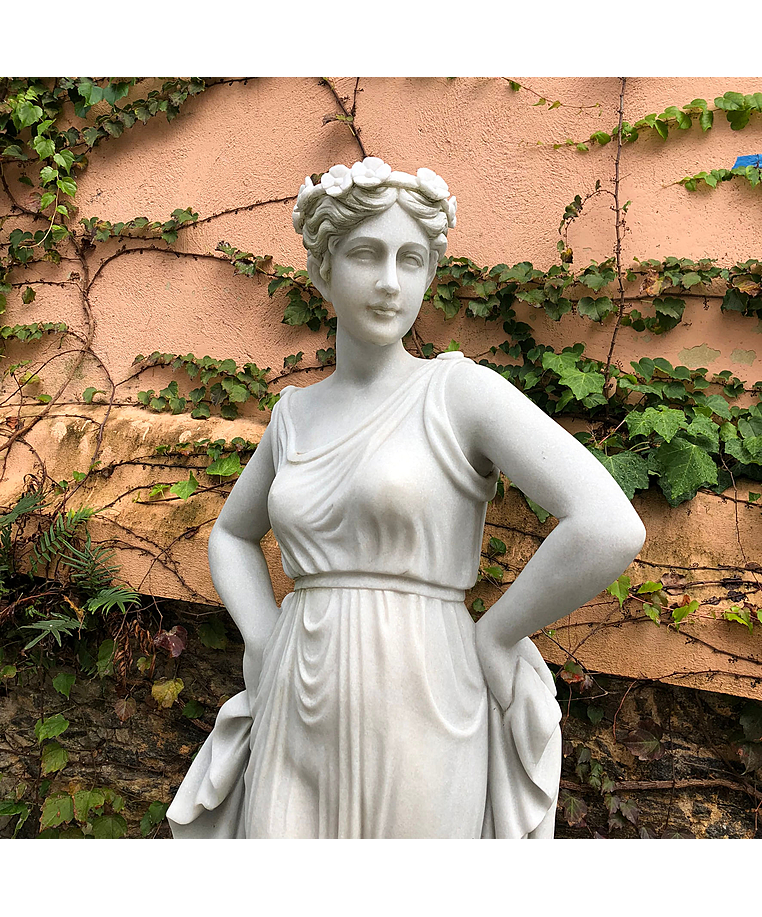 imagem do produto Escultura Dan�arina de Canova em M�rmore 160cm - EMP467 Destaque no Paisagismo