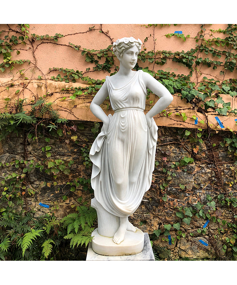 imagem do produto Escultura Dan�arina de Canova em M�rmore 160cm - EMP467 Destaque no Paisagismo