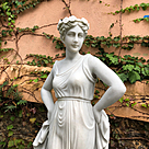 imagem do produto Escultura Dan�arina de Canova em M�rmore 160cm - EMP467 Destaque no Paisagismo