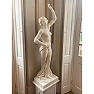 imagem do produto Escultura Dan�arina em M�rmore 160cm - EMP465 Eleg�ncia e Movimento Cl�ssico