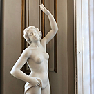 imagem do produto Escultura Dan�arina em M�rmore 160cm - EMP465 Eleg�ncia e Movimento Cl�ssico