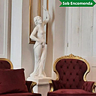 imagem do produto Escultura Dan�arina em M�rmore 160cm - EMP465 Eleg�ncia e Movimento Cl�ssico