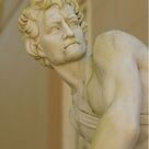 imagem do produto Escultura Davi de Bernini M�rmore Branco 230cm - EMP691 Obra-Prima da Arte Barroca
