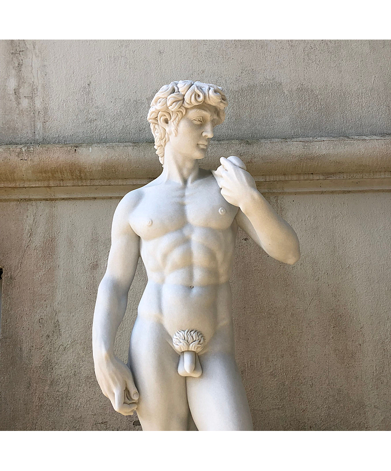 imagem do produto Escultura David em M�rmore 180cm - EMP405 Obra Cl�ssica