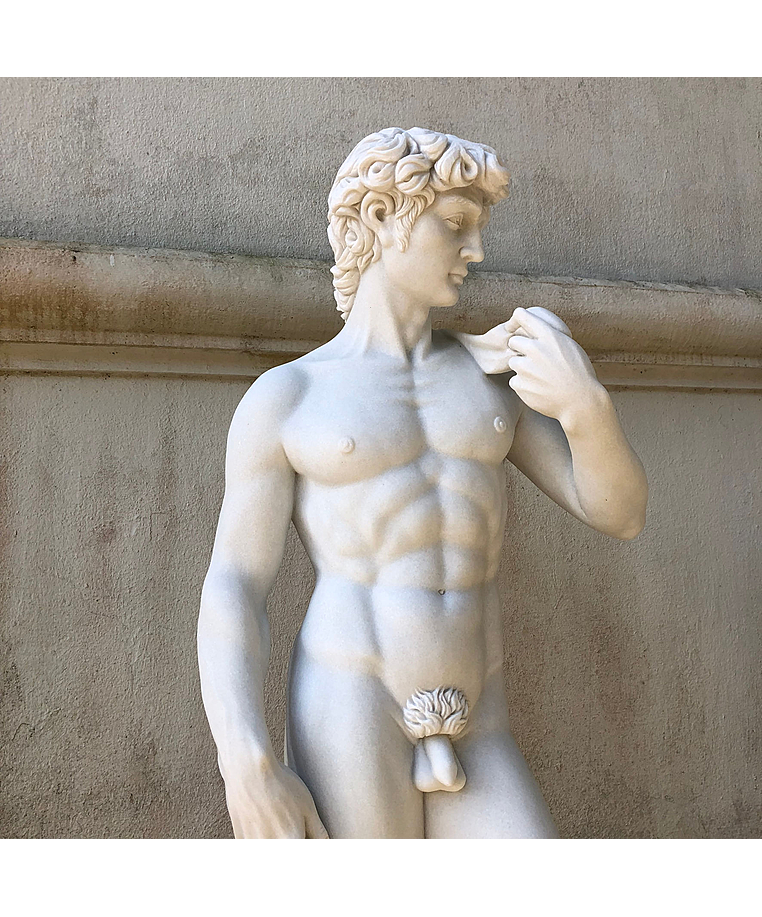 imagem do produto Escultura David em M�rmore 180cm - EMP405 Obra Cl�ssica