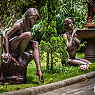 imagem do produto Escultura de Bronze a Voz do Sil�ncio 106cm - EBZ573 Eleg�ncia Art�stica