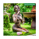 imagem do produto Escultura de Bronze a Voz do Sil�ncio 106cm - EBZ573