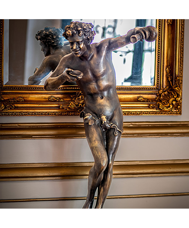 imagem do produto Escultura de Bronze Baco 100cm - EBZ556