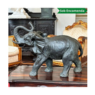 imagem do produto Escultura de Bronze Elefante 45x62 - EBZ557