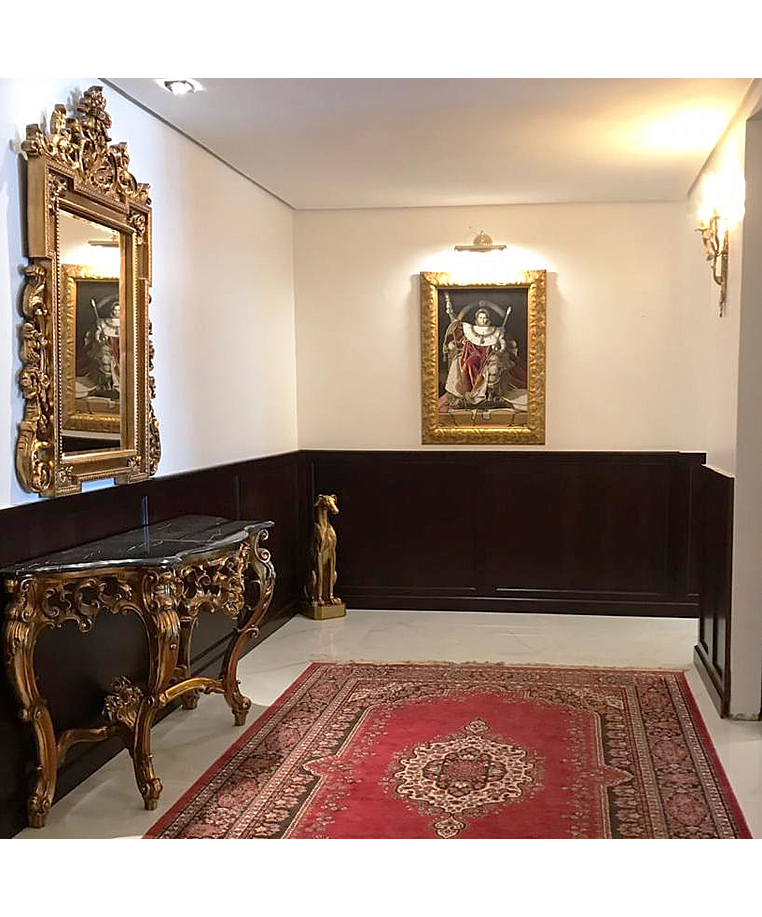 imagem do produto Escultura de Cachorro Galgo 82cm VRF150 Eleg�ncia e Movimento