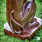 imagem do produto Escultura de Cachorro Galgo 82cm VRF150 Eleg�ncia e Movimento