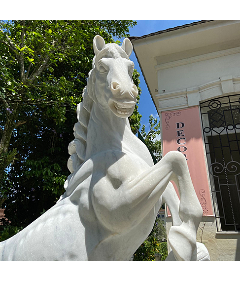 imagem de Escultura de Cavalo Rampante 235cm - EMP578