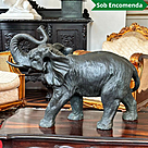 imagem do produto Escultura de Elefante em Bronze 45x62 EBZ557 For�a e Sofistica��o