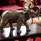 imagem do produto Escultura de Elefante em Bronze 45x62 EBZ557 For�a e Sofistica��o