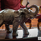 imagem do produto Escultura de Elefante em Bronze 45x62 EBZ557 For�a e Sofistica��o