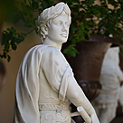 imagem do produto Escultura de J�lio Cesar M�rmore 180 + 50cm Base - EMP524 Poder e Hist�ria Cl�ssica