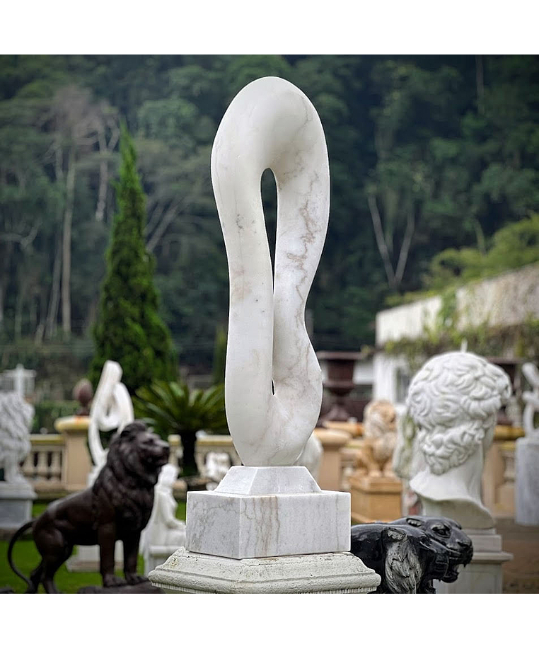 imagem do produto Escultura de Marmore Arco Nobre 165cm EMP720  Arquitetura de Luxo Quinta DellArte