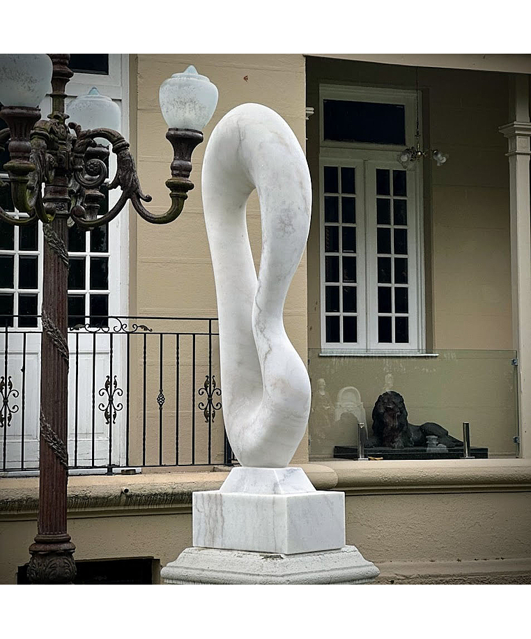 imagem do produto Escultura de Marmore Arco Nobre 165cm EMP720  Arquitetura de Luxo Quinta DellArte