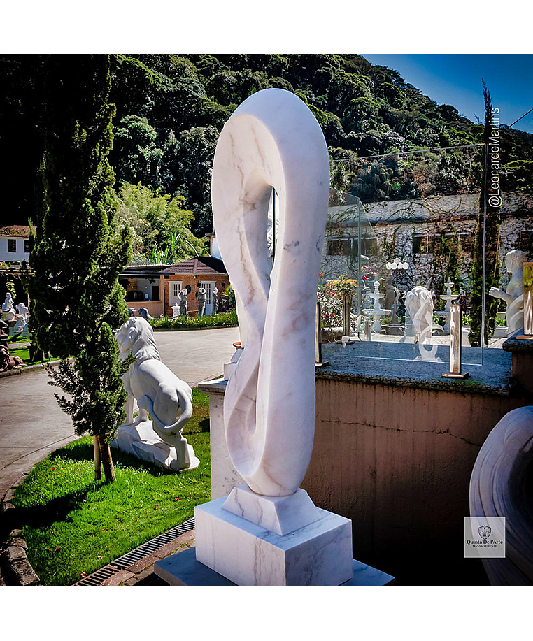 imagem do produto Escultura de Marmore Arco Nobre 165cm EMP720  Arquitetura de Luxo Quinta DellArte