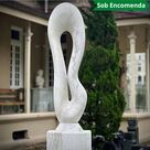 imagem do produto Escultura de Marmore Arco Nobre 165cm EMP720  Arquitetura de Luxo Quinta DellArte