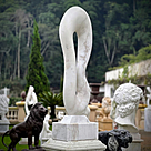 imagem do produto Escultura de Marmore Arco Nobre 165cm EMP720  Arquitetura de Luxo Quinta DellArte