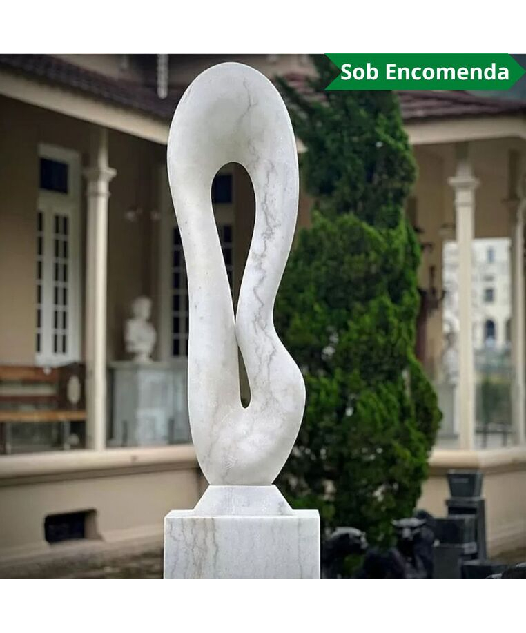 imagem do produto Escultura de Marmore Arco Nobre 165cm EMP720  Arquitetura de Luxo Quinta DellArte
