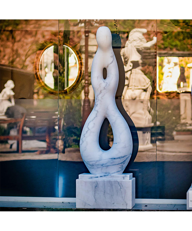 imagem do produto Escultura de M�rmore Arco Nobre 170cm EMP721 | Arte Escult�rica de Luxo Quinta DellArte