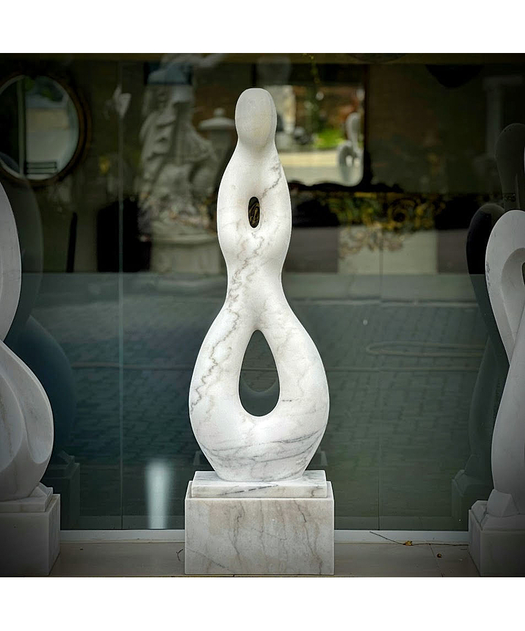 imagem do produto Escultura de M�rmore Arco Nobre 170cm EMP721 | Arte Escult�rica de Luxo Quinta DellArte