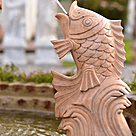 imagem do produto Escultura de Peixe Pequeno 80cm - FMP139 Elemento Decorativo para Jardins e Fontes