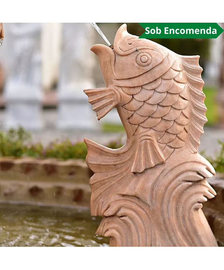 imagem do produto Escultura de Peixe Pequeno 80cm - FMP139
