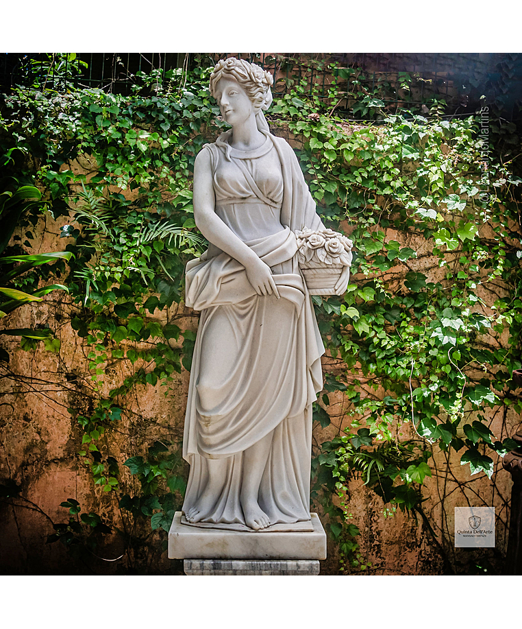 imagem do produto Escultura Demeter em M�rmore 160cm - EMP482 Projetos de Paisagismo