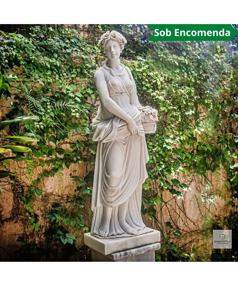 imagem do produto Escultura Demeter em M�rmore 160cm - EMP482 Projetos de Paisagismo