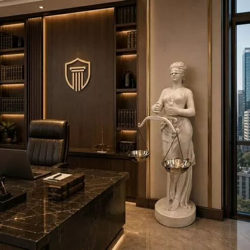imagem de Escultura Deusa da Justiça 165cm - EML422