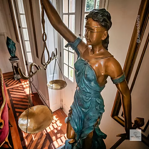imagem de Escultura Deusa da Justiça em Bronze 128cm - EBZ754