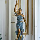 imagem do produto Escultura Deusa da Justi�a em Bronze 128cm - EBZ754