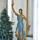 imagem do produto Escultura Deusa da Justi�a em Bronze 128cm - EBZ754
