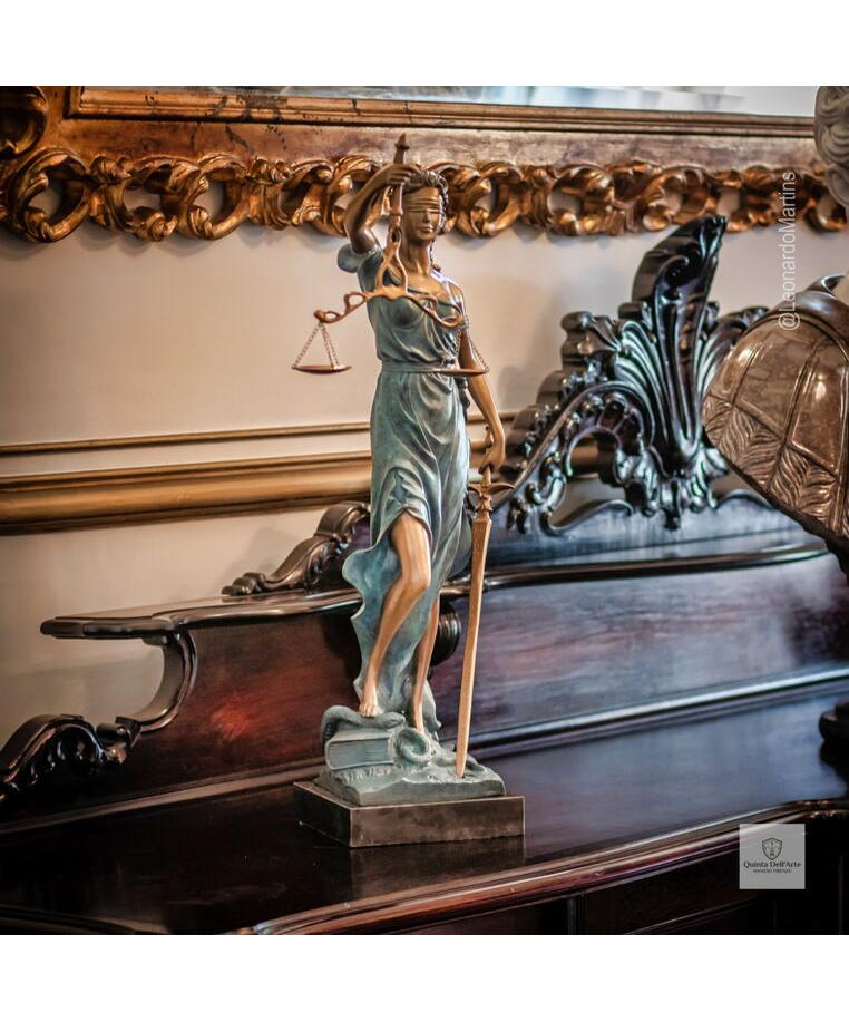 imagem do produto Escultura Deusa da Justi�a em Bronze 72cm - EBZ759
